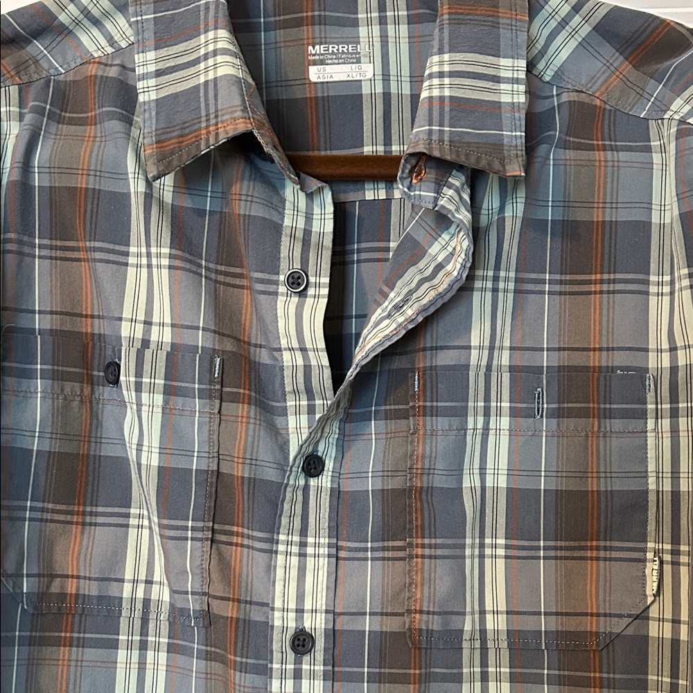 Merrell, Men's Button-Up Shirt, Large - Picture 2 of 5